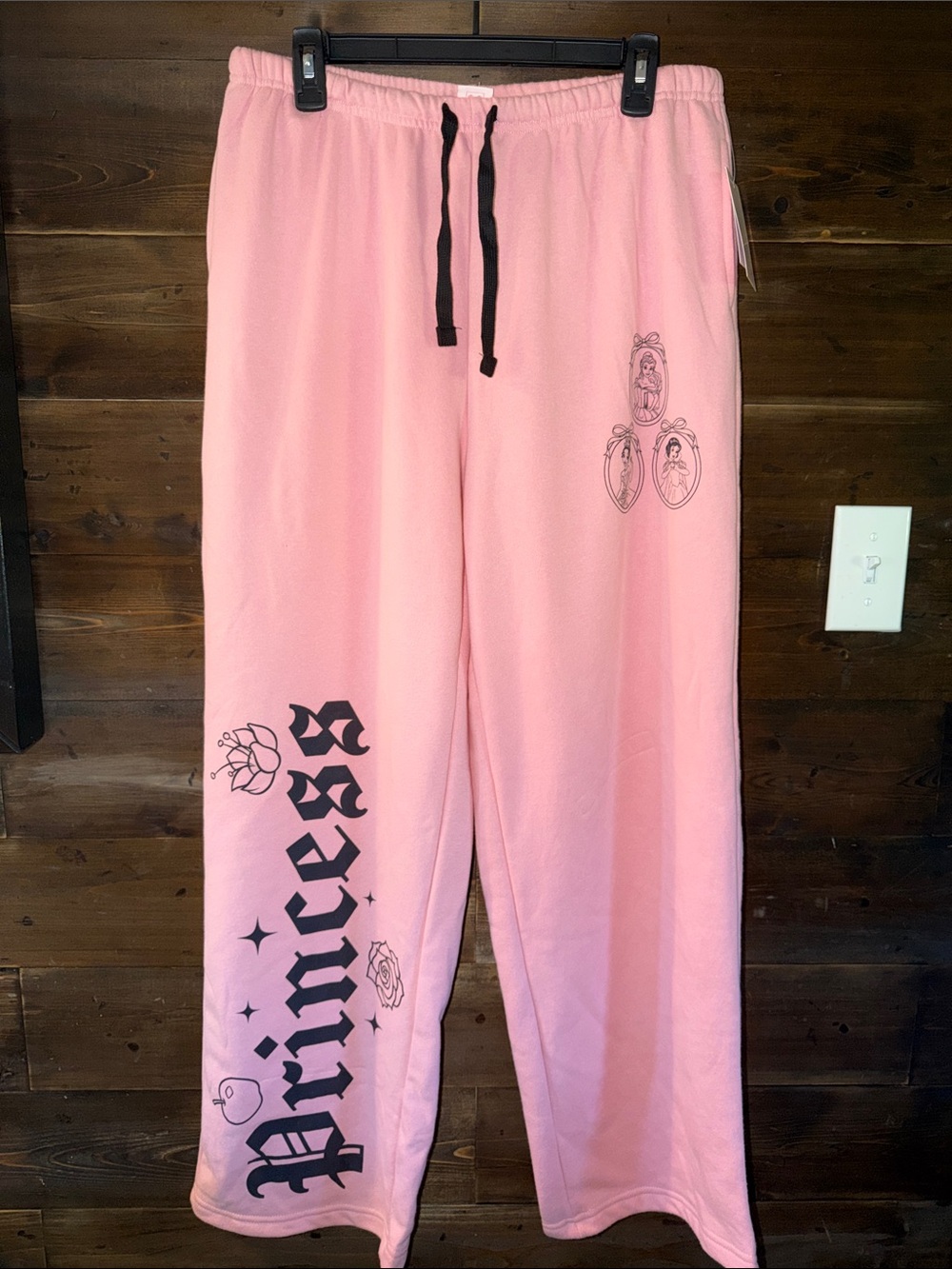 Disney Pink Princess Tag Hoodie